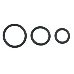 Baile Lot de 3 cockrings noirs
